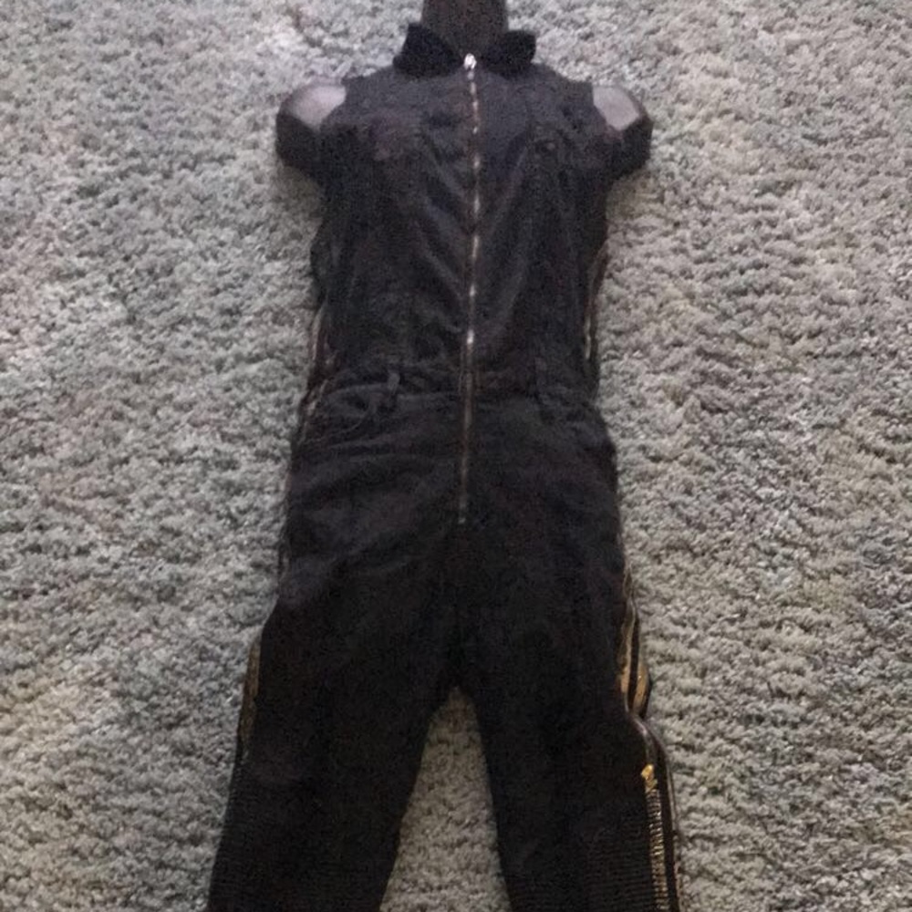 Size 25 robins jean motorcycle romper